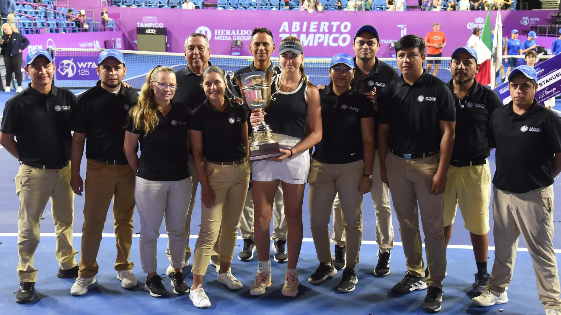 Marina Stakusic derrota a Anna Blinkova y se consagra como campeona del Abierto Tampico 2024 